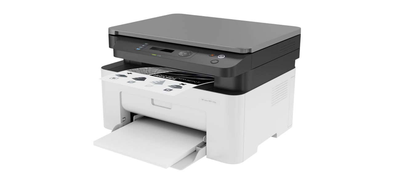 پرینتر سه کاره لیزری سیاه و سفید اچ پی مدل HP Laser MFP 135w