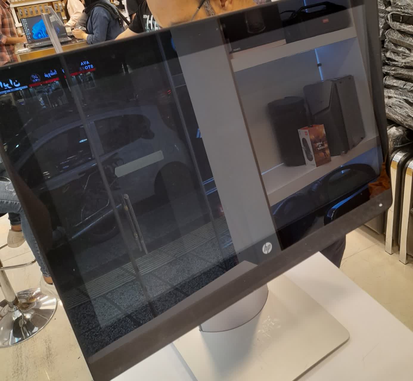 کامپیوتر بدون کیس آل این وان استوک اچ پی لمسی All in one HP 400 G2 Core i5 6200U 8G 256G SSD 22 Touch
